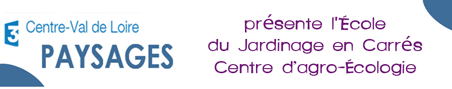 France 3 Centre Val de Loire présente l'École du Jardinage en Carrés - Centre d'agro écologie